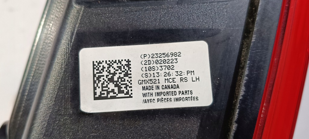 фото №10, Лампа задня задня ліва led chevrolet camaro 2014-2015