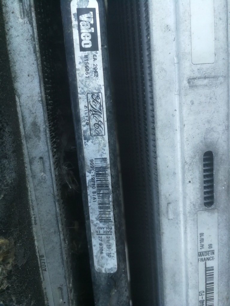 фото №8, Ford mondeo mk4 радиатор wody кондиционера