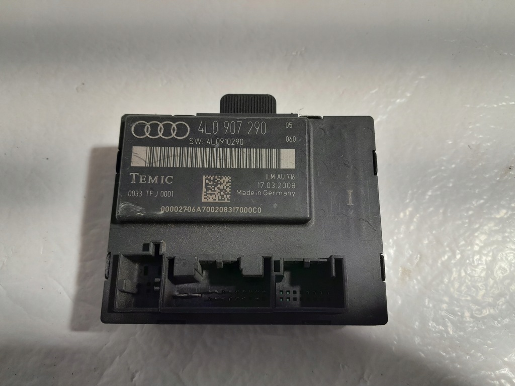 фото №1, Audi q7 4l модуль блок управления дверь 4l0907290
