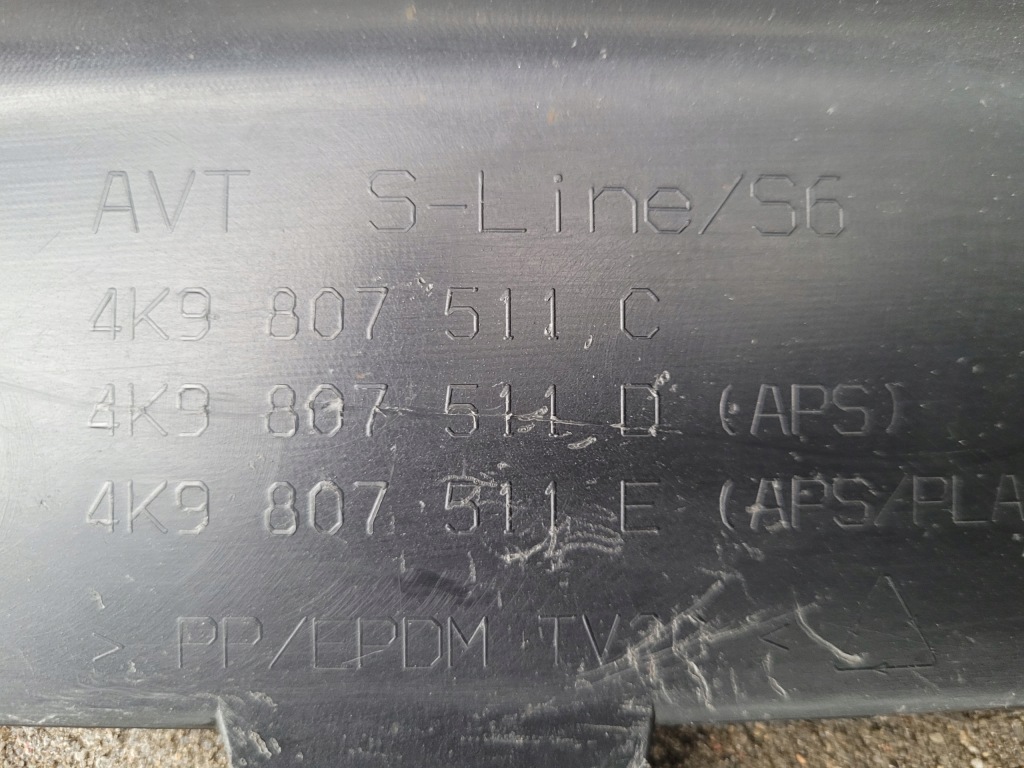 фото №14, Audi a6 s6 c8 4k s-line 18- бампер задняя задний 4k9807511c