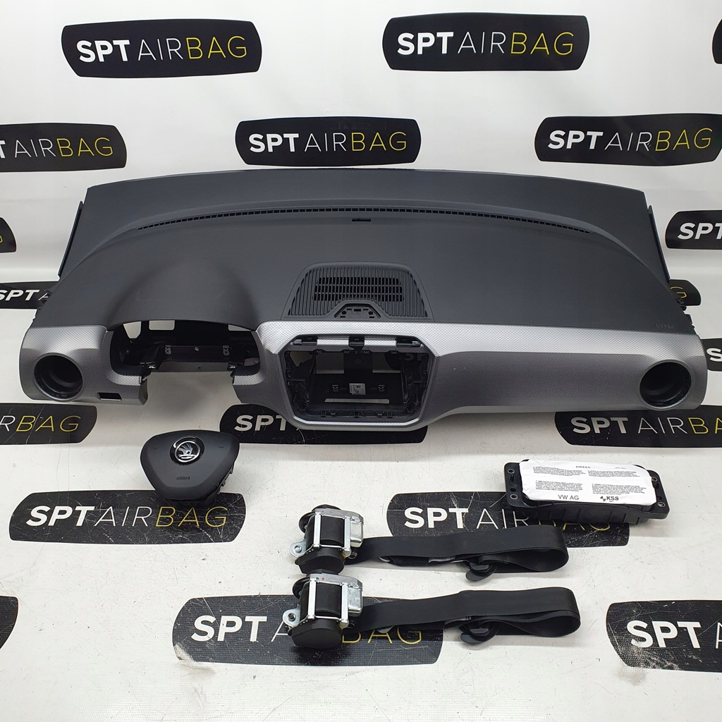 фото №1, Citigo приборная панель консоль подушки безопасности ремни подушка безопасности