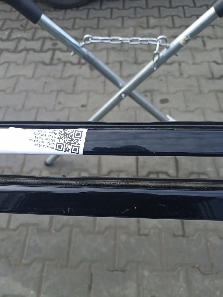 Купити Рейлінги дахові комплект лівий правий bmw x5 g05 m набір shadowline