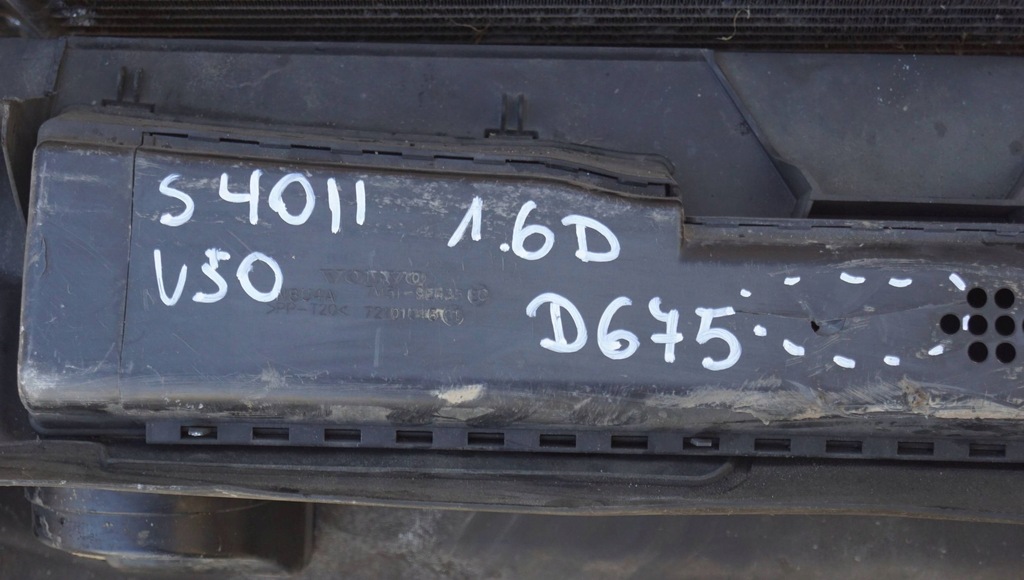 фото №10, Volvo s40 ii v50 1.6d pas передний kompletny d675