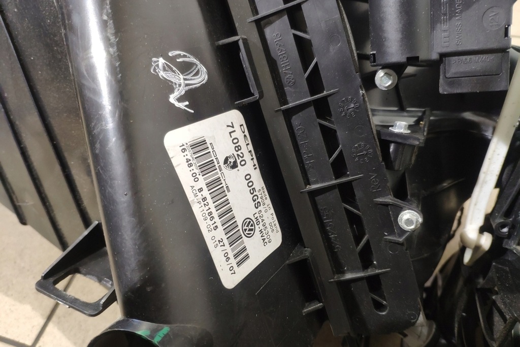 фото №7, Отопитель porsche cayenne 9pa 7l0820095 4.8l бензиновый 283kw 2008