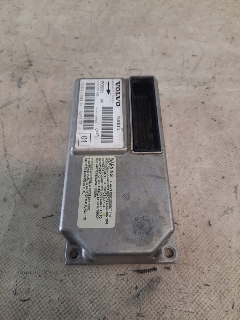фото №10, Датчик модуль подушка безопасности volvo v70 s60 xc70 0285001456