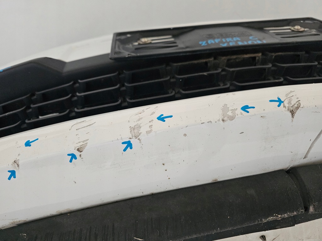 фото №10, Бампер передній перед opel zafira iii c ксенон омивачі протитуманні фари решітка радіатора