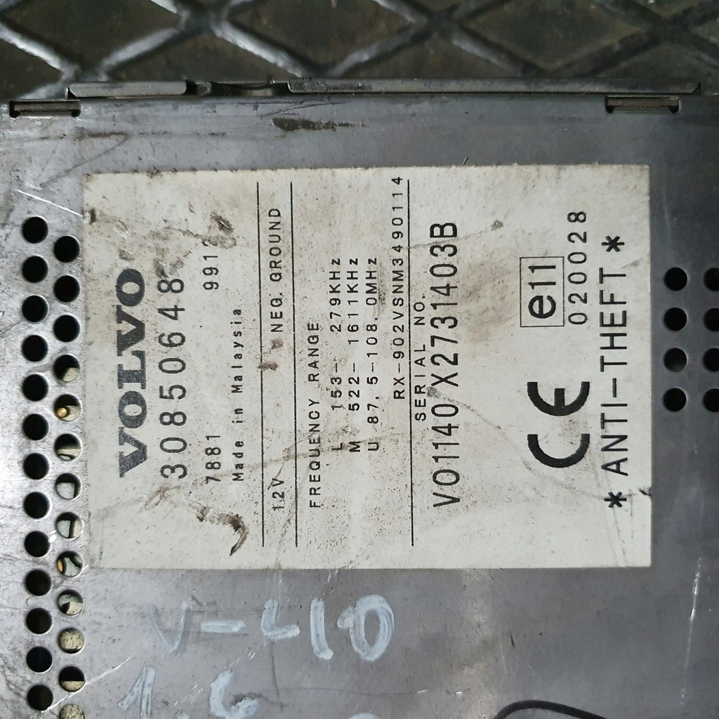 фото №3, Volvo s40 радио кассета 30850648