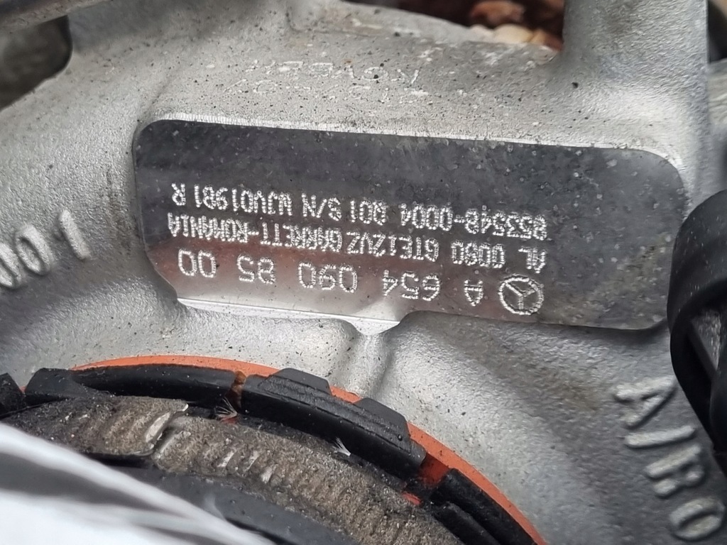 фото №13, Двигатель mercedes c205 w205 a205 1.6 cdi 160km dokumenty 61tyś 654916 654.916