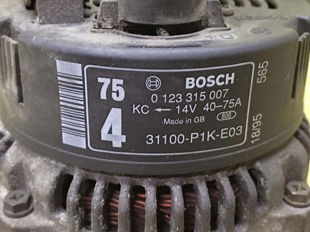 Honda civic vi 1.4 генератор 0123315007 в Україні