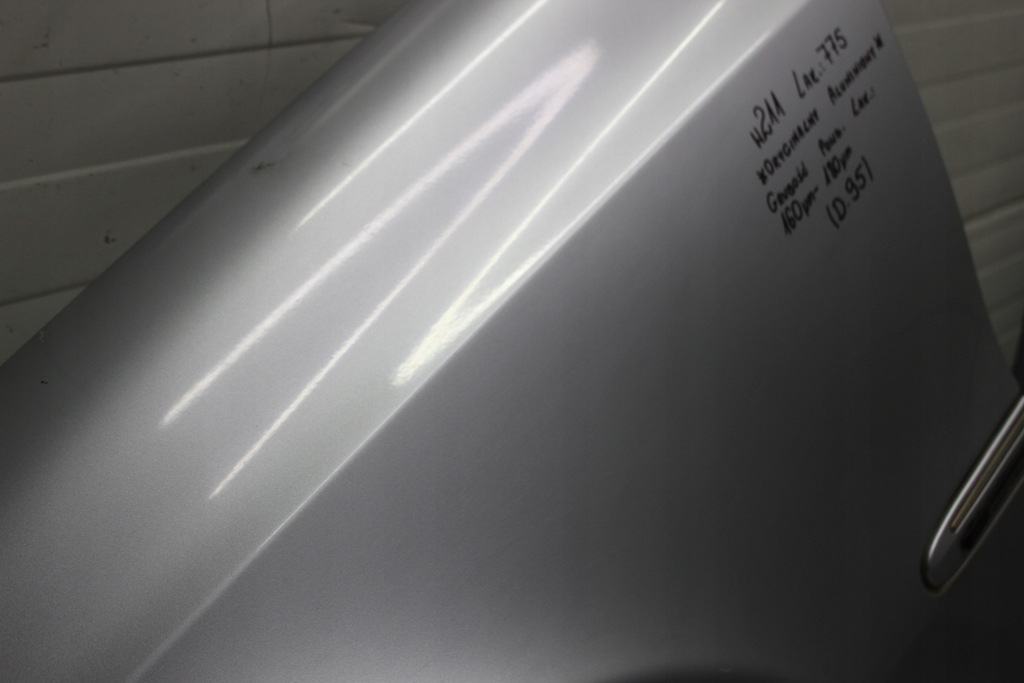 фото №10, Mercedes e klasa w211 крыло левый перед передний 775 оригинальный aluminiowy