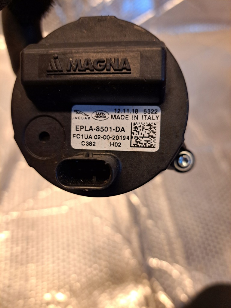 фото №4, Насос додаткова води land rover epla-8501-da