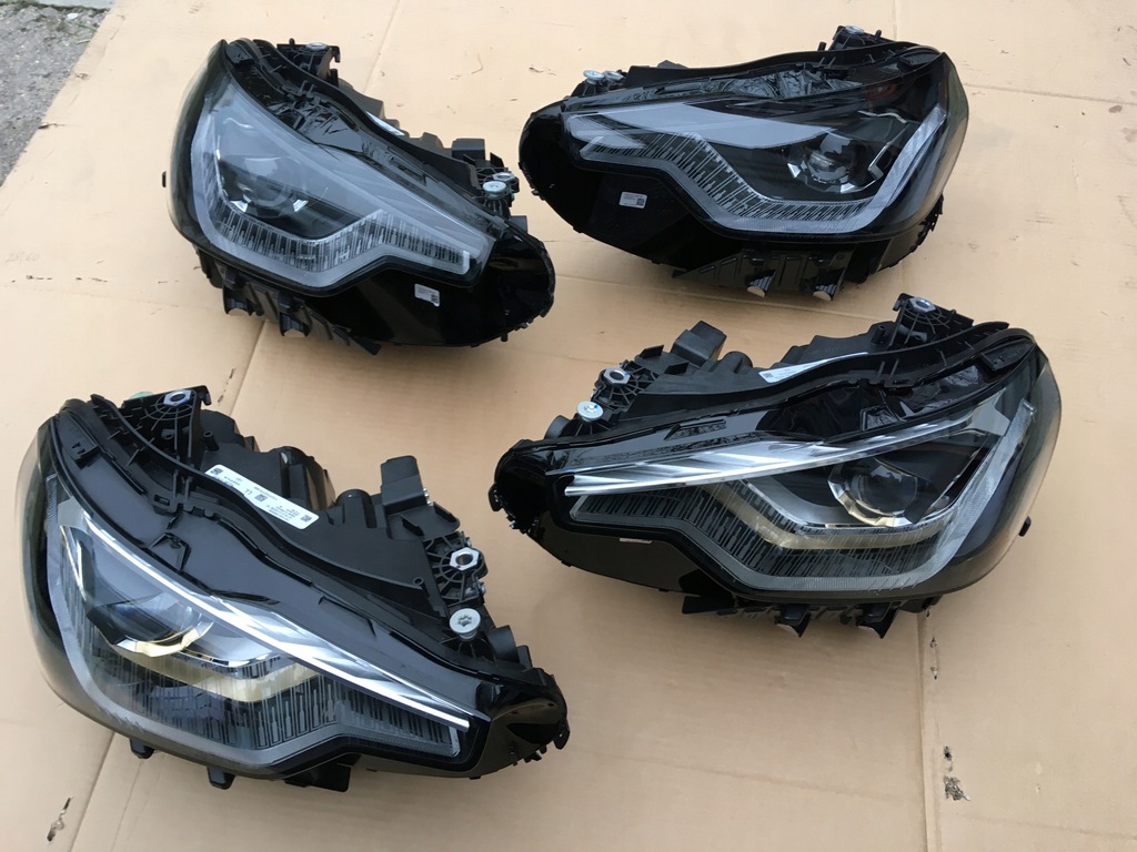 фото №10, Bmw 2 g42 лампа full led black czarna капот бампер крыло gold m2 cs