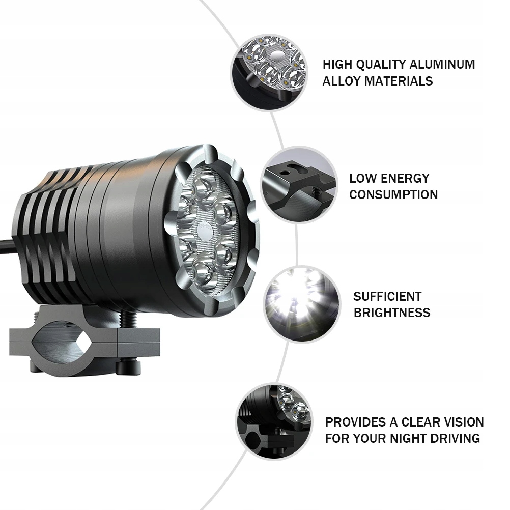 фото №2, Фары rowerowe fan фары наружное dom