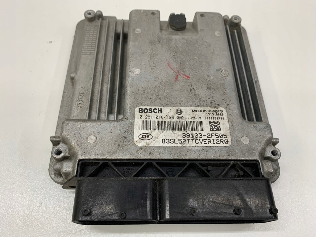 фото №1, Kia sportage iii бортовой компьютер двигателя 39103-2f505