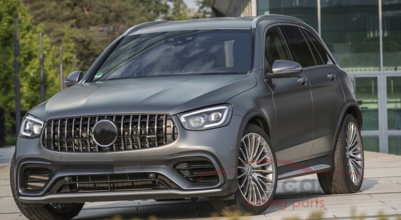 фото №16, Бампер диффузор mercedes glc x253 20- glc63 amg b