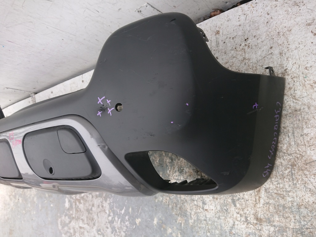 фото №11, Citroen c3 aircross 17- бампер задний задняя