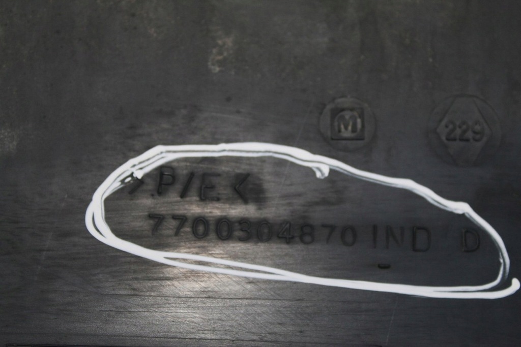 фото №9, Молдинг двері правий задня 7700304870 kangoo