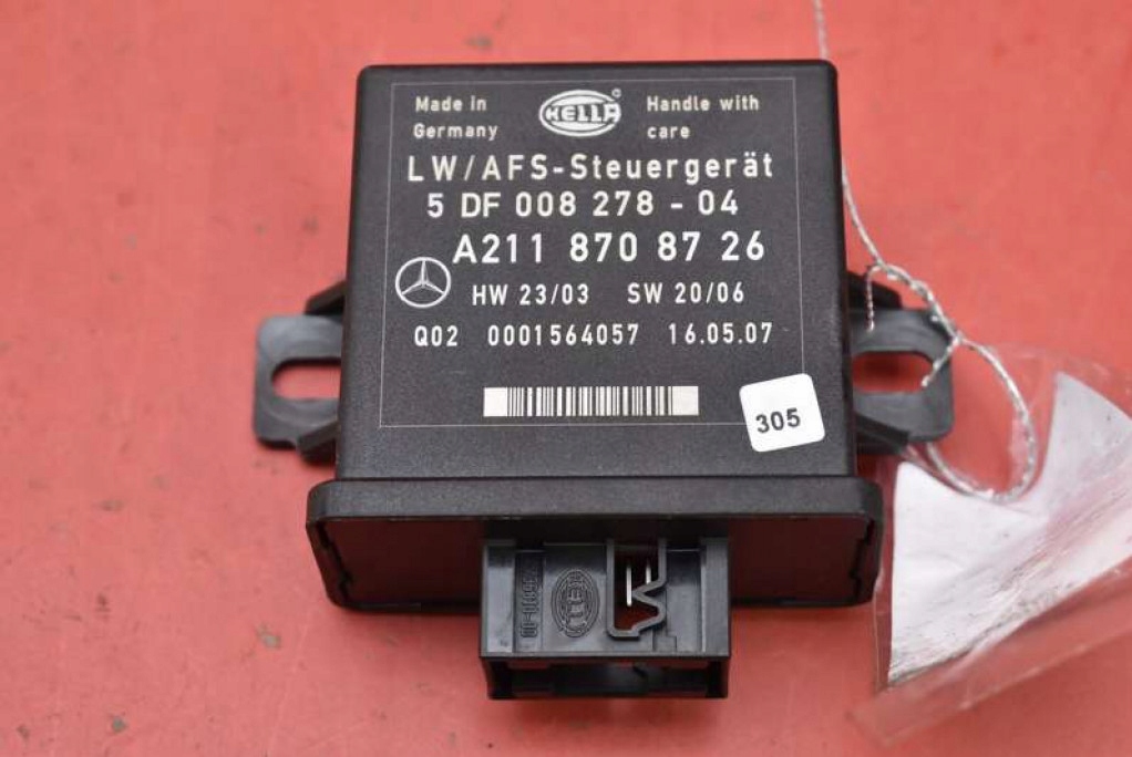 фото №1, Блок керування модуль світла a2118708726 mercedes r-klasa w251 3.0 cdi 224 km