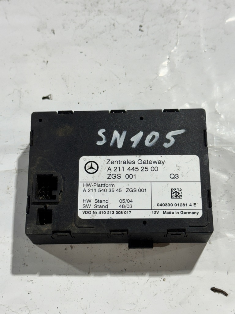 Купити Блок керування модуль шлюз mercedes-benz w211 a2114452500