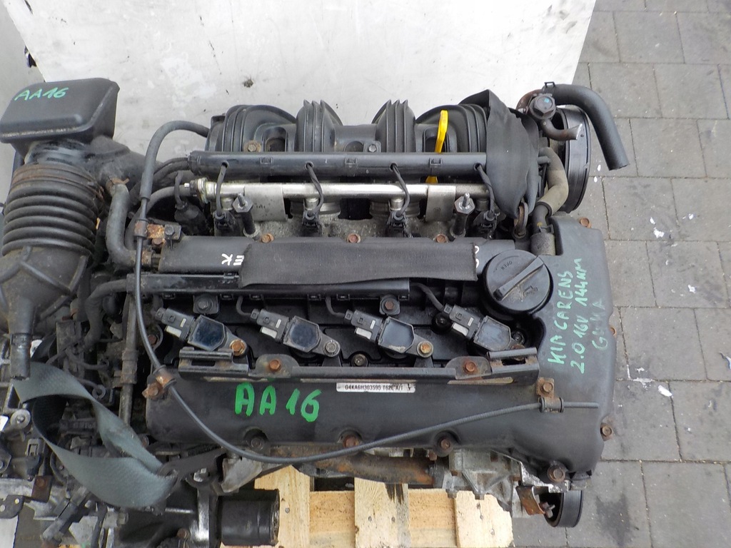 фото №10, Kia carens iii 09r 2.0 16v cvvt 144km двигун g4ka kompletny film