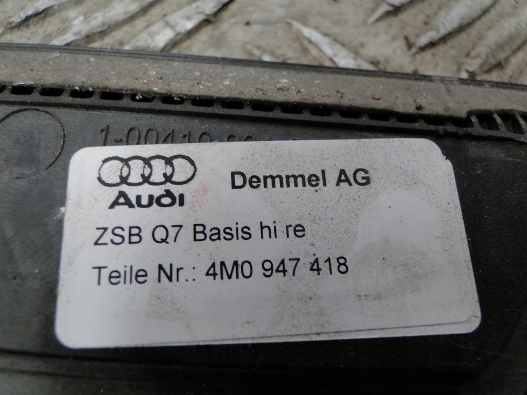 фото №9, Молдинг порог audi sq7 4m 4m0 4m0947405c 4m0947406c 4m0947417 4m0947418