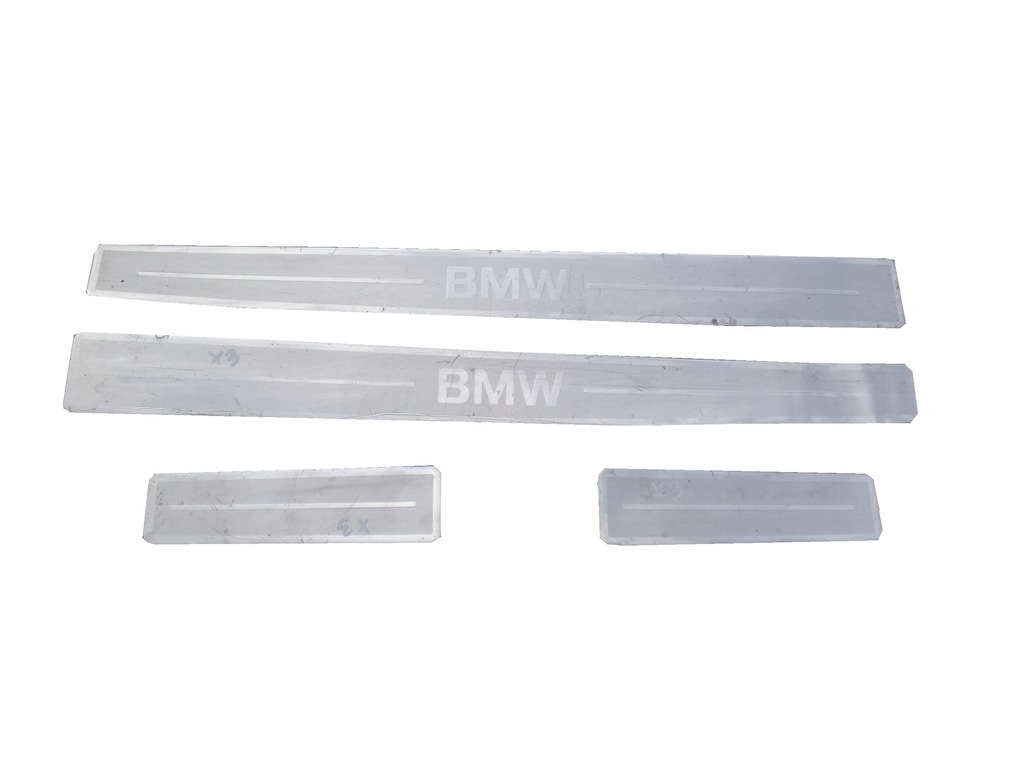 фото №1, Захист накладки порогові aluminiowe bmw x3 e83