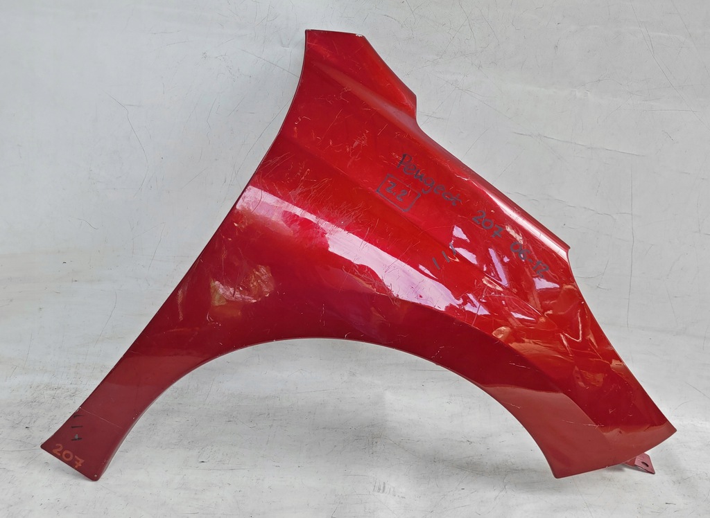 фото №9, Крыло передний левый / правый перед peugeot 207 2006-12