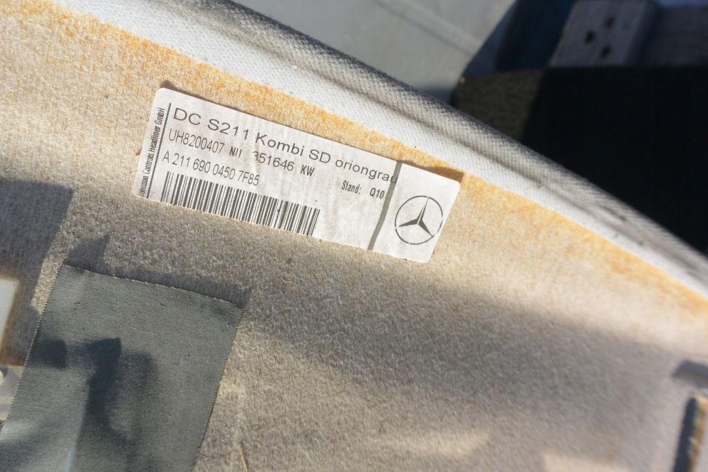 фото №9, Стеля люк mercedes w211 kombi