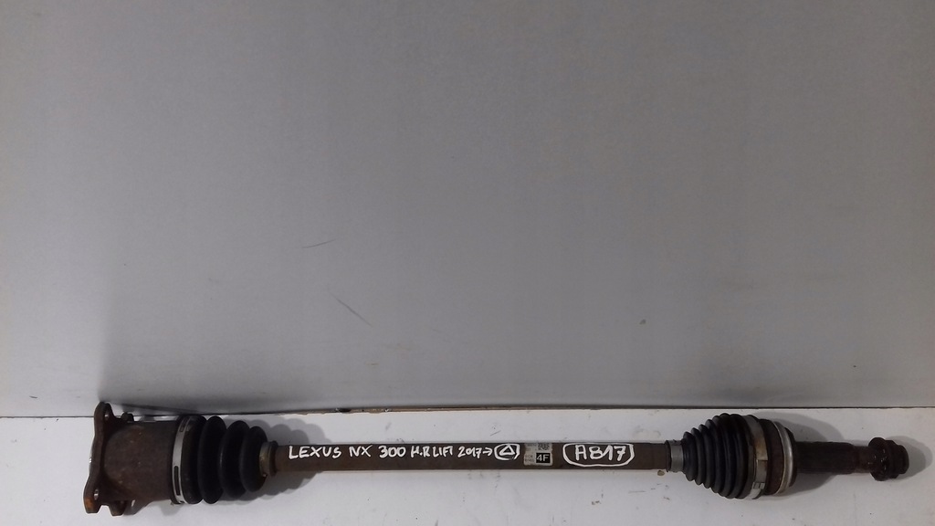 фото №1, Lexus nx 300 lift привідний вал правий задня 2017-