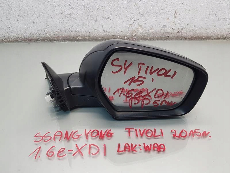 фото №1, Дзеркало праве 5 pin ssangyong tivoli