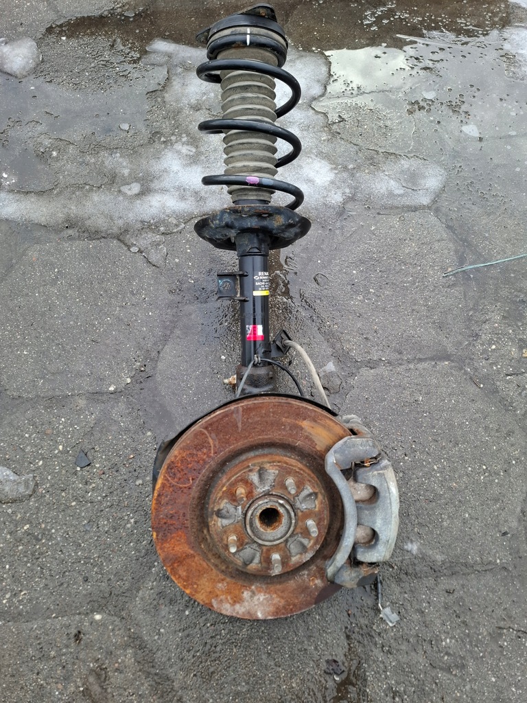 фото №1, Амортизационная стойка поворотный кулак правая koleos 2 16- 2.0dci