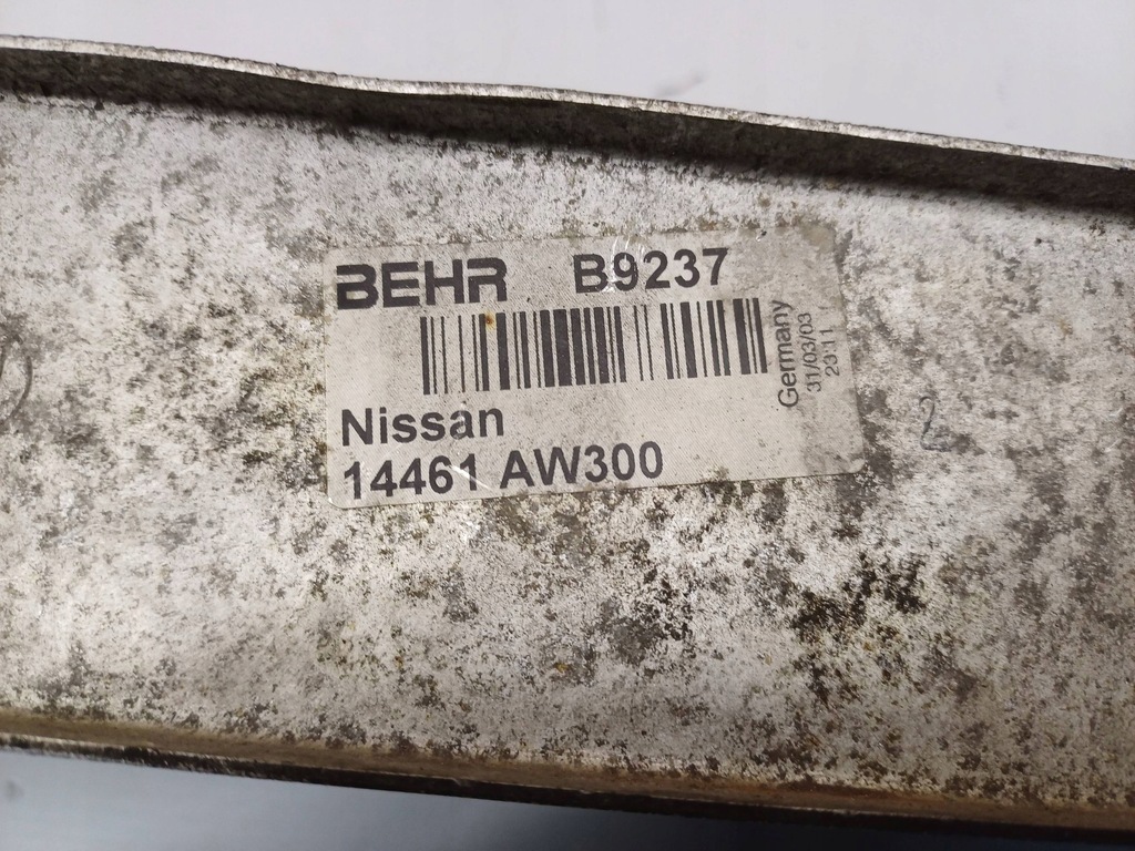 фото №9, Інтеркулер nissan primera p12 2002-2007 1,9 dci 14461aw300 оригінал