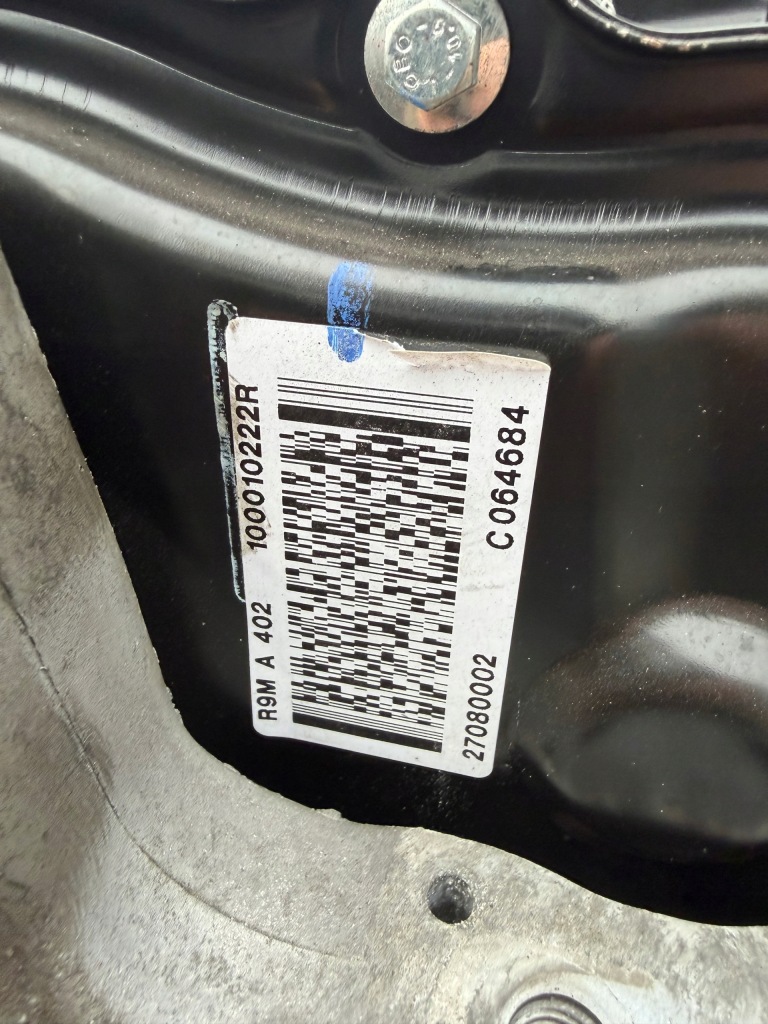 Двигатель комплектный  1.6 dci renauit espace talisman juke r9ma402 85tyś km Цена