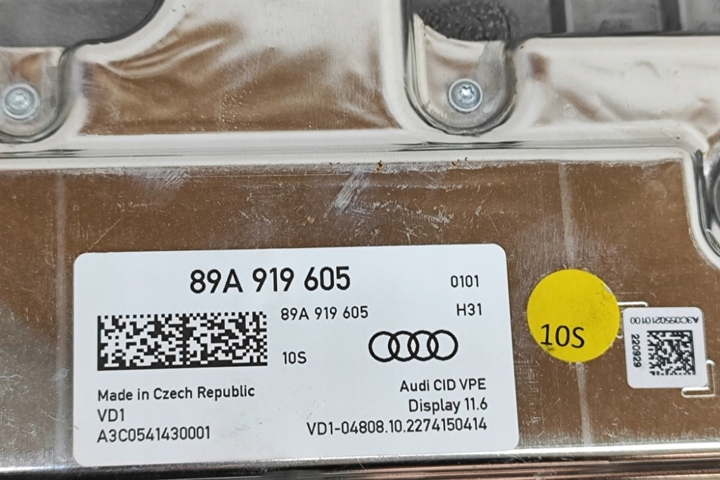 фото №8, Audi q4 suv f4b навигация экран дисплей 89a919605 электрика