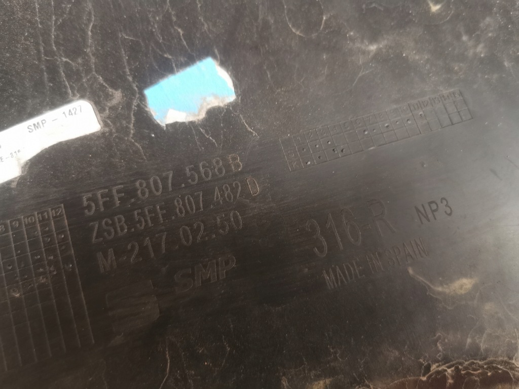 фото №15, Накладка спойлер дифузор pdc seat cupra formentor 5ff807568b