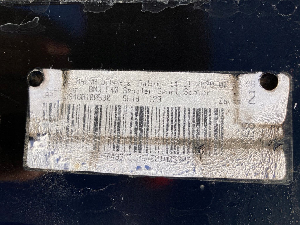 фото №6, Бампер накладка спойлер bmw 1 f40 8075331 m pak