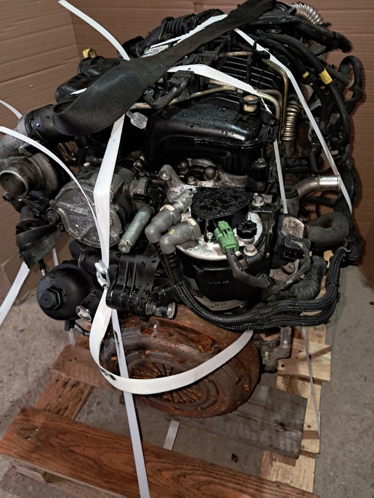 фото №10, Двигатель 1.6tdci hhda 10jb69 kompletny ford focus mazda 3 pewniak film работа