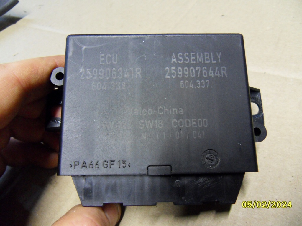 фото №1, Блок управления модуль pdc renault koleos i 259906341r 259907644r