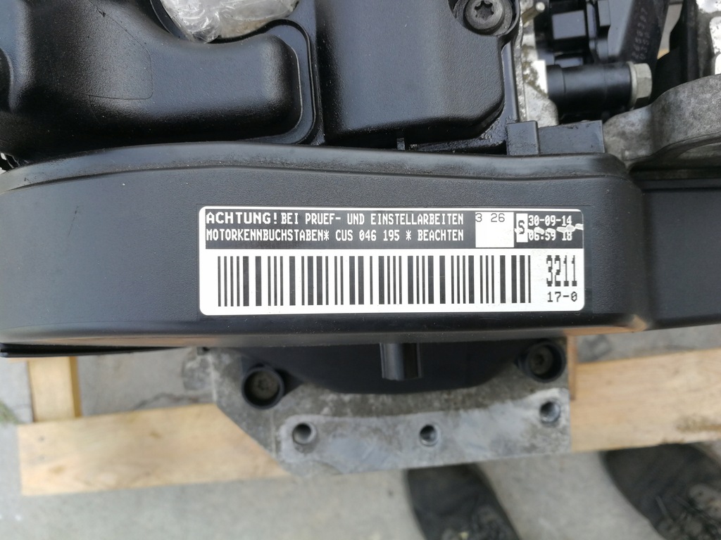 фото №10, Cus 1,4 tdi двигатель блок двигателя голый skoda fabia 3 rapid vw polo 6r rc ibiza 6j