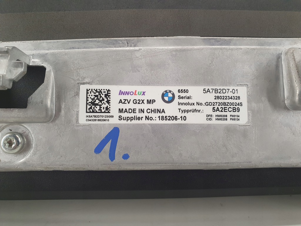 фото №9, Bmw 3 g20 g21 4 g22 g26 лічильник екран монітор дисплей навігації