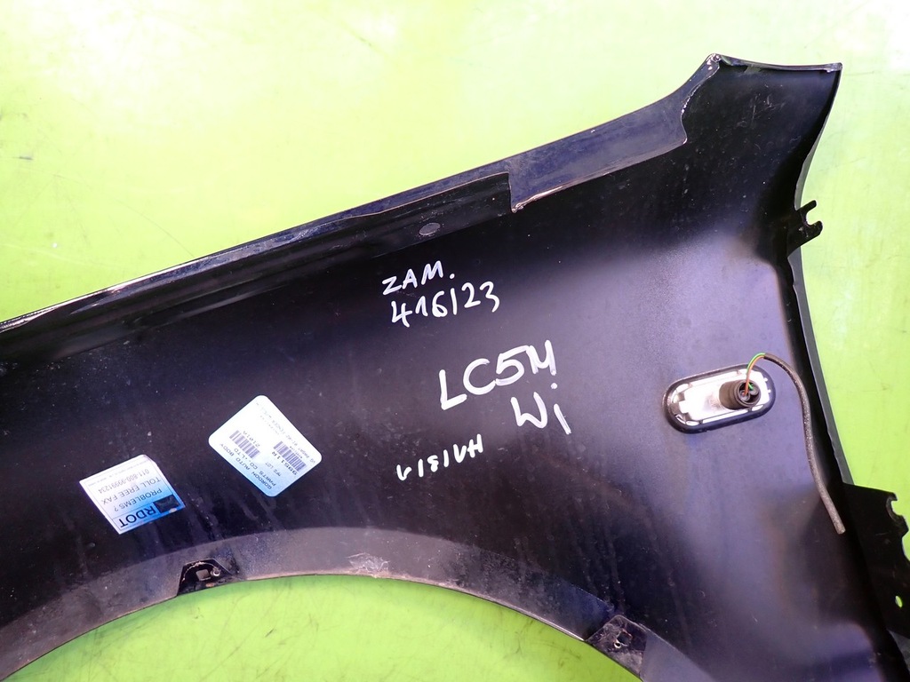 фото №13, Крыло правый передний vw passat b5 lift 02r