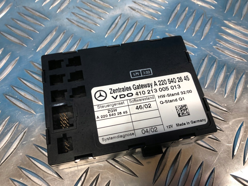 фото №1, Mercedes w220 lift модуль блок управления шлюз