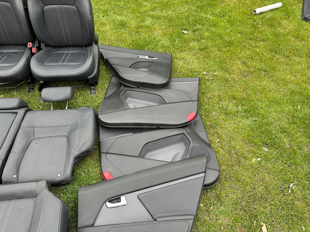 фото №8, Kia sportage iii сиденья заднее сиденье обшивки подогрев