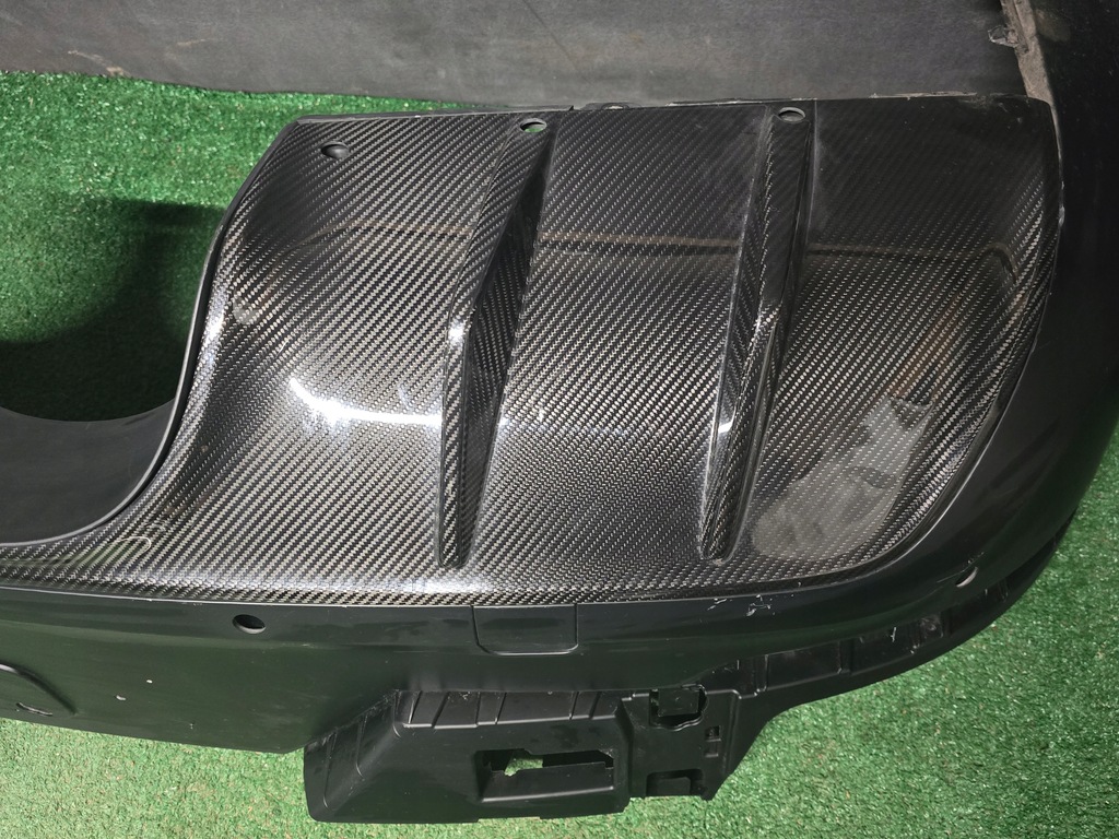 фото №13, Бампер задняя задний porsche cayenne 9y3 coupe turbo gt карбон