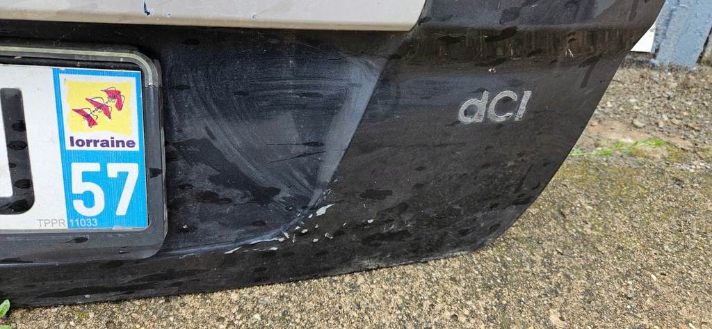 фото №6, Renault scenic iii крышка багажника задняя 08-12r