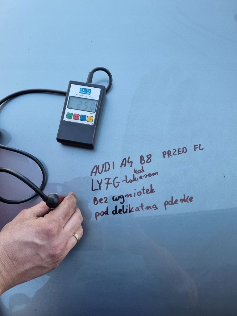 Audi a4 b8 8k 07-11 капот крышка двигателя оригинал oem ly7g перед  fl Доставка