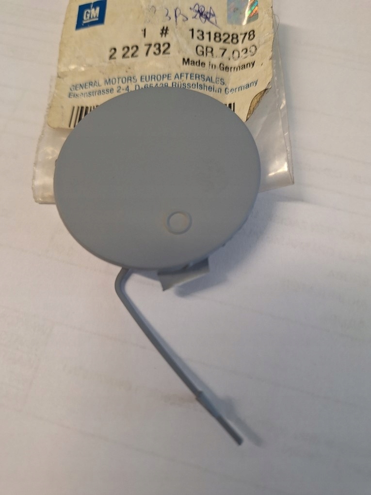 Купить Заглушка фаркоп w бампере перед opel vectra c 13182878