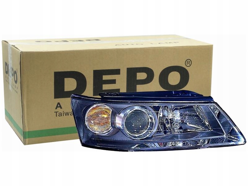 фото №1, Лампа фара правий hyundai sonata v mk5 05-08