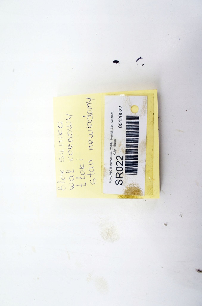 фото №11, Sr022 volvo v90 ii t5 2.0i 254km блок двигуна wał колінчастий поршні b4204t23