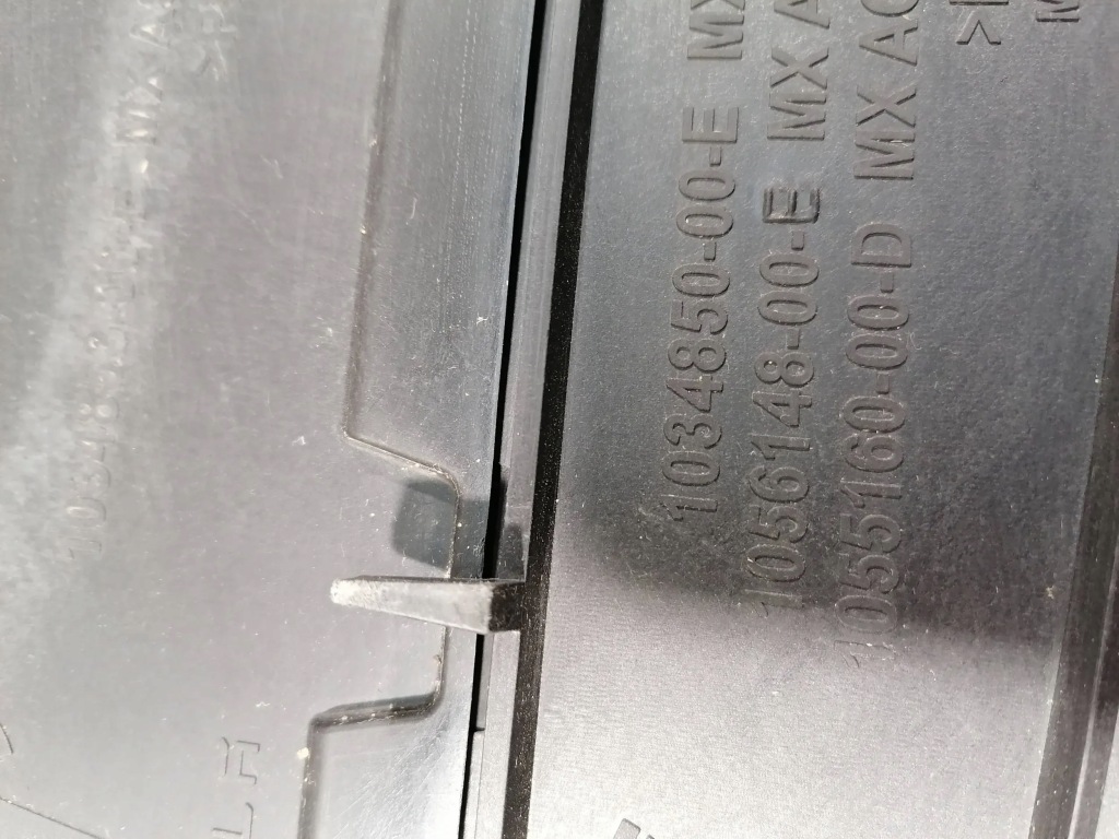 Tesla x жалюзі впуск повітря 1034850-00-e Зі Шроту